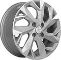 Khomen Wheels KHW1402 (Accent/Getz/i20) 5.5x14 4x100 ET 38 Dia 67.1 F-Silver-FP