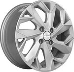 Khomen Wheels KHW1402 (Solaris/Rio) 5.5x14 4x100 ET 43 Dia 67.1 F-Silver