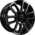 Khomen Wheels KHW1406 (Toyota Corolla) 5.5x14 4x100 ET 43 Dia 60.1 Black-FP Khomen Wheels KHW1406 (Toyota Corolla) 5.5x14 4x100 ET 43 Dia 60.1 Black-FP