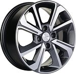 Khomen Wheels KHW1501 (Granta) 6x15 4x98 ET 36 Dia 58.6 Gray-FP Khomen Wheels KHW1501 (Granta) 6x15 4x98 ET 36 Dia 58.6 Gray-FP