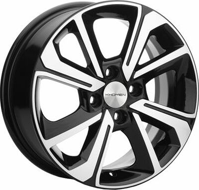 Khomen Wheels KHW1501 (Lada Granta) 6x15 4x98 ET 36 Dia 58.6 Black