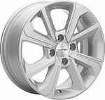 Khomen Wheels KHW1501 (Lada Granta) 6x15 4x98 ET 36 Dia 58.6 F-Silver