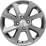 Khomen Wheels KHW1501 (Logan) 6x15 4x100 ET 40 Dia 60.1 Gray