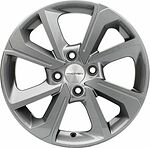 Khomen Wheels KHW1501 (Rio I) 6x15 4x100 ET 48 Dia 54.1 Gray