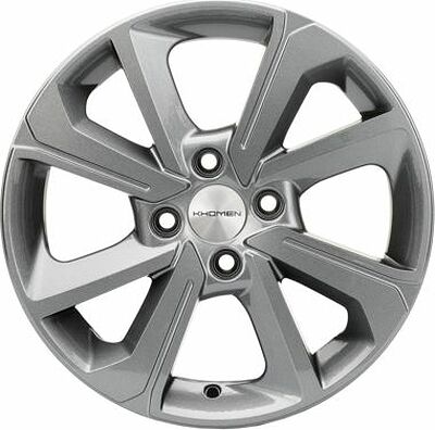 Khomen Wheels KHW1501 (Rio II) 6x15 4x100 ET 46 Dia 54.1 Gray