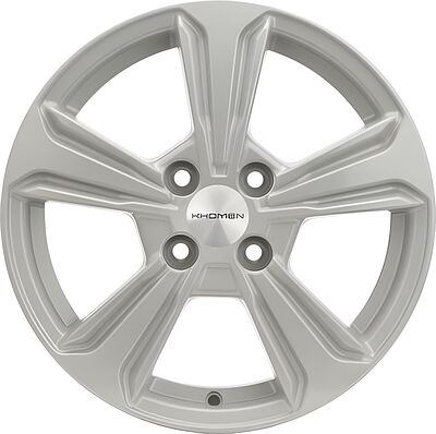 Khomen Wheels KHW1502 (Nexia) 6x15 4x100 ET 45 Dia 56.6 F-Silver