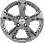 Khomen Wheels KHW1502 (Solaris I) 6x15 4x100 ET 48 Dia 54.1 Gray