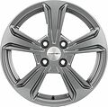 Khomen Wheels KHW1502 (Solaris II) 6x15 4x100 ET 46 Dia 54.1 Gray