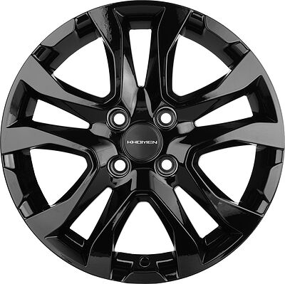 Khomen Wheels KHW1503 6x15 4x98 ET 36 Dia 58.5 BLACK
