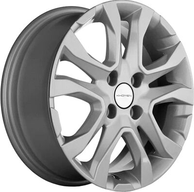 Khomen Wheels KHW1503 (Logan) 6x15 4x100 ET 40 Dia 60.1 F-Silver