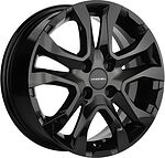Khomen Wheels KHW1503 Rio/Solaris 6x15 4x100 ET 46 Dia 54.1 Black