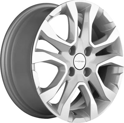 Khomen Wheels KHW1503 (Vesta) 6x15 4x100 ET 50 Dia 60.1 F-Silver-FP