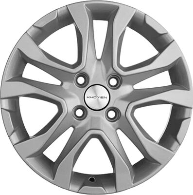 Khomen Wheels KHW1503 (X-Ray) 6x15 4x100 ET 40 Dia 60.1 F-Silver