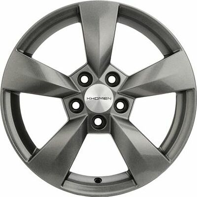 Khomen Wheels KHW1504 (Polo) 6x15 5x100 ET 40 Dia 57.1 G-Silver