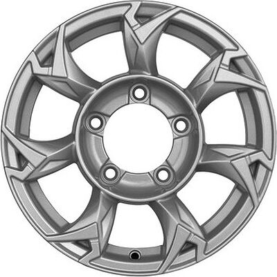 Khomen Wheels KHW1505 (Jimny) 5.5x15 5x139.7 ET 5 Dia 108.1 F-Silver