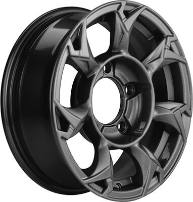 Khomen Wheels KHW1505 (Lada NIVA 4x4) 5.5x15 5x139.7 ET 5 Dia 98.5 Gray