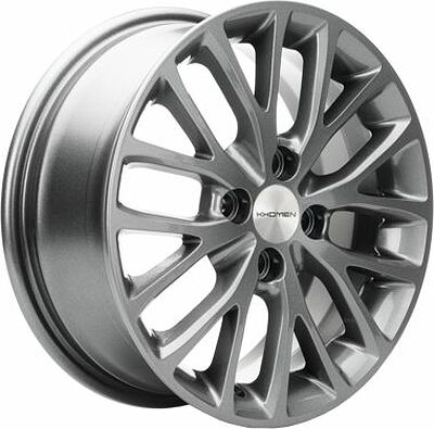 Khomen Wheels KHW1506 (Lada Granta) 6x15 4x98 ET 36 Dia 58.6 Gray