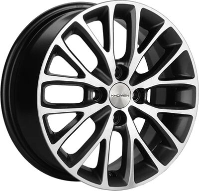 Khomen Wheels KHW1506 (Lada Granta) 6x15 4x98 ET 36 Dia 58.6 Gray-FP