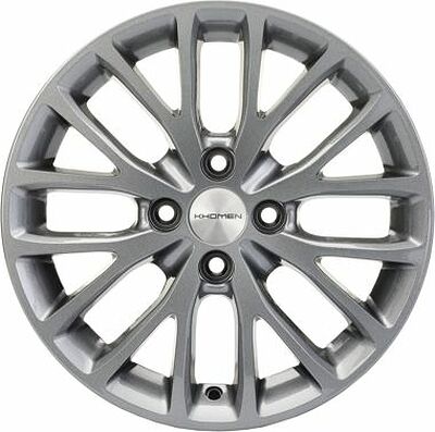 Khomen Wheels KHW1506 (Logan) 6x15 4x100 ET 40 Dia 60.1 Gray