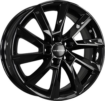 Khomen Wheels KHW1507 (Polo) 6x15 5x100 ET 40 Dia 57.1 Black