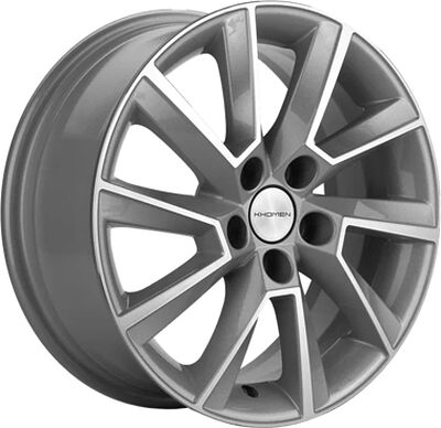 Khomen Wheels KHW1507 (Rapid/Fabia) 6x15 5x100 ET 38 Dia 57.1 F-Silver-FP