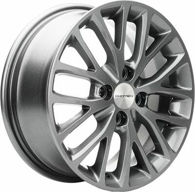 Khomen Wheels KHW1507 (Rapid/Fabia) 6x15 5x100 ET 38 Dia 57.1 Gray-FP