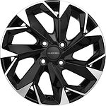 Khomen Wheels KHW1508 6x15 4x98 ET 35 Dia 58.6 BLACK-FP Khomen Wheels KHW1508 6x15 4x98 ET 35 Dia 58.6 BLACK-FP