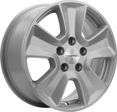 Khomen Wheels KHW1601 (ASX) 6.5x16 5x114.3 ET 46 Dia 67.1 F-Silver-FP