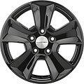 Khomen Wheels KHW1601 (DFM 580) 6.5x16 5x110 ET 45 Dia 67.1 Black