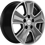 Khomen Wheels KHW1601 (Huyndai/Kia) 6.5x16 5x114.3 ET 43 Dia 67.1 Gray-FP