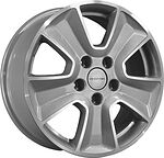 Khomen Wheels KHW1601 (Sonata) 6.5x16 5x114.3 ET 43 Dia 67.1 F-Silver-FP