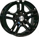 Khomen Wheels KHW1602 (Niva 4x4) 6.5x16 5x139.7 ET 40 Dia 98.5 Black Khomen Wheels KHW1602 (Niva 4x4) 6.5x16 5x139.7 ET 40 Dia 98.5 Black