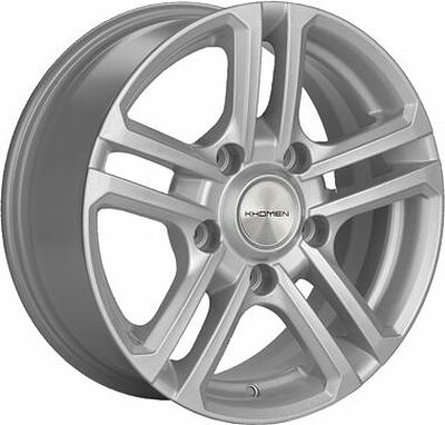 Khomen Wheels KHW1602 (Niva 4x4 Bronto) 6.5x16 5x139.7 ET 35 Dia 98.5 F-Silver