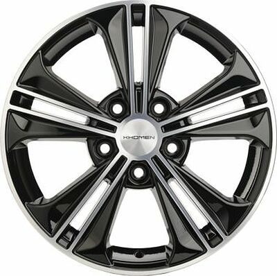 Khomen Wheels KHW1603 (Corolla) 6x16 5x114.3 ET 45 Dia 60.1 F-Silver