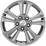 Khomen Wheels KHW1603 (Creta/Seltos) 6x16 5x114.3 ET 43 Dia 67.1 G-Silver-FP