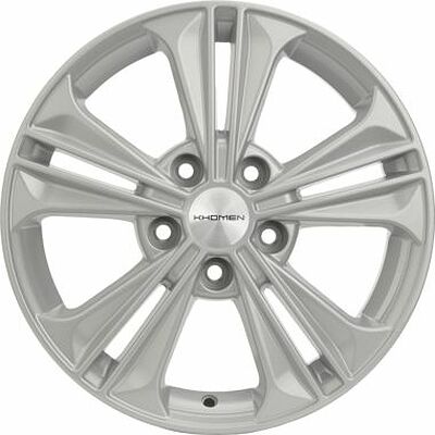 Khomen Wheels KHW1603 (Octavia) 6x16 5x112 ET 48 Dia 57.1 F-Silver