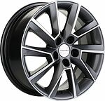 Khomen Wheels KHW1604 (Kamiq/Rapid/Scala) 6x16 5x100 ET 38 Dia 57.1 Gray-FP Khomen Wheels KHW1604 (Kamiq/Rapid/Scala) 6x16 5x100 ET 38 Dia 57.1 Gray-FP