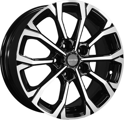 Khomen Wheels KHW1605 (Changan CS35 Plus) 6.5x16 5x110 ET 46 Dia 63.3 Black