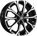 Khomen Wheels KHW1605 (Changan CS35 Plus) 6.5x16 5x110 ET 46 Dia 63.3 Black-FP