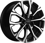 Khomen Wheels KHW1605 (Fluence/Juke) 6.5x16 5x114.3 ET 47 Dia 66.1 Black-FP