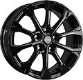 Khomen Wheels KHW1605 (Huyndai/Kia) 6.5x16 5x114.3 ET 50 Dia 67.1 Black