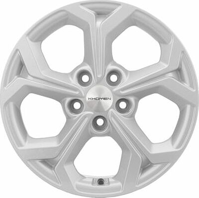 Khomen Wheels KHW1606 (Corolla) 6.5x16 5x114.3 ET 45 Dia 60.1 F-Silver