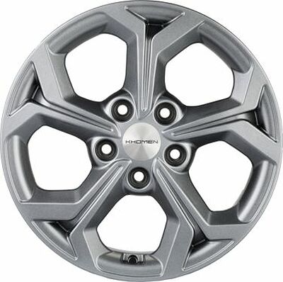 Khomen Wheels KHW1606 (Corolla) 6.5x16 5x114.3 ET 45 Dia 60.1 G-Silver