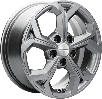 Khomen Wheels KHW1606 (Mitsubishi) 6.5x16 5x114.3 ET 46 Dia 67.1 Gray