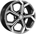 Khomen Wheels KHW1606 (Mitsubishi) 6.5x16 5x114.3 ET 46 Dia 67.1 Gray-FP