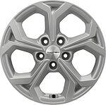 Khomen Wheels KHW1606 Toyota/Suzuki 6.5x16 5x114.3 ET 45 Dia 60.1 F-Silver