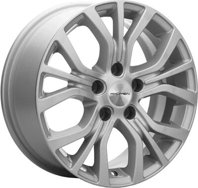 Khomen Wheels KHW1608 (Alphard) 6.5x16 5x114.3 ET 38 Dia 60.1 F-Silver