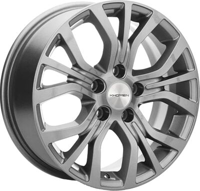 Khomen Wheels KHW1608 (Alphard) 6.5x16 5x114.3 ET 38 Dia 60.1 Gray