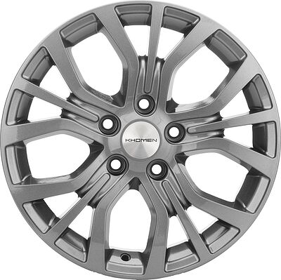 Khomen Wheels KHW1608 6.5x16 5x114.3 ET 38 Dia 67.1 GRAY