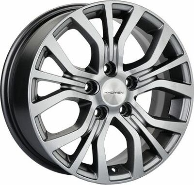 Khomen Wheels KHW1608 (ix35) 6.5x16 5x114.3 ET 45 Dia 67.1 G-Silver